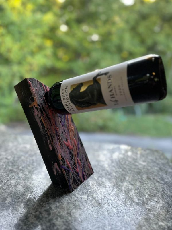 Balancing Wine Bottle Holder