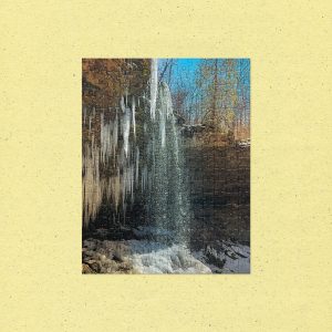 Ice Waterfall Jigsaw Puzzle