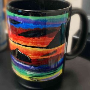 Black Glossy Mug