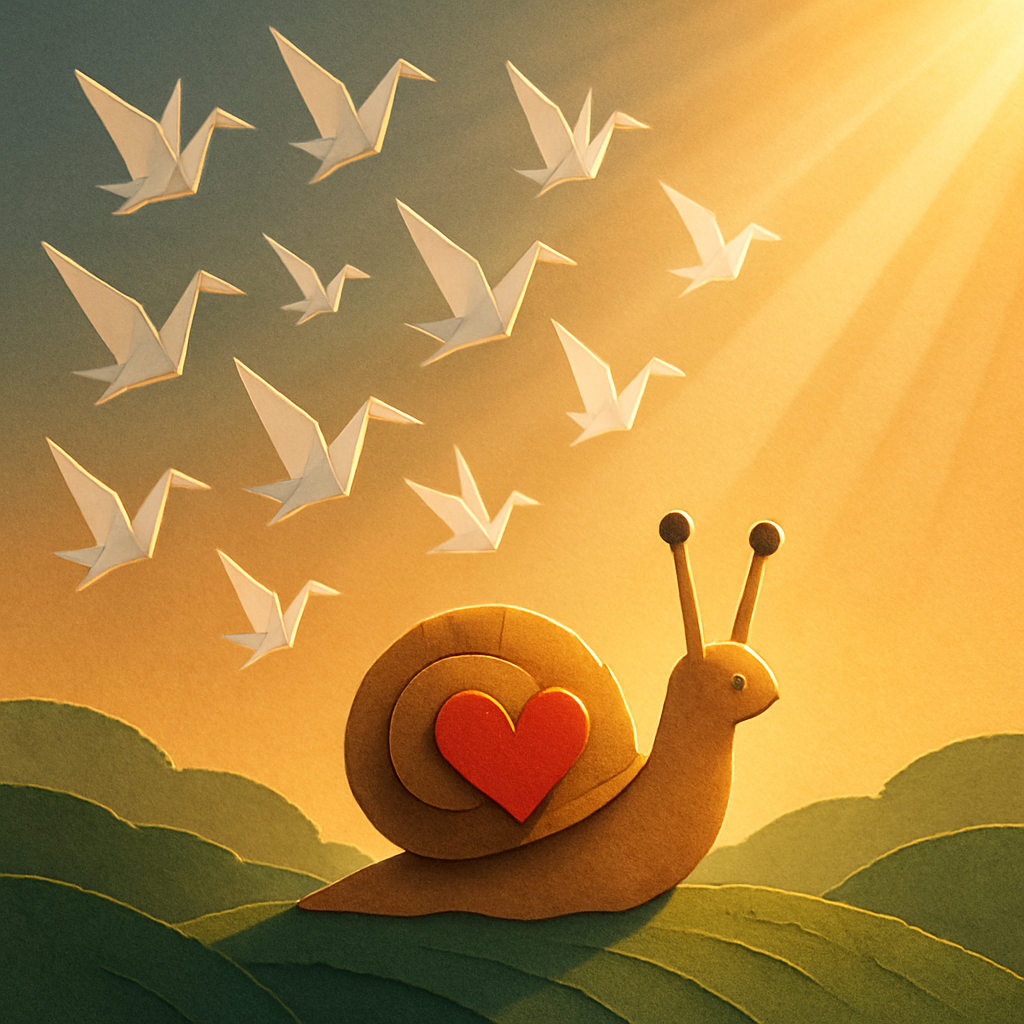 Ned the Snail: A Lonely Lefty Looking for Love